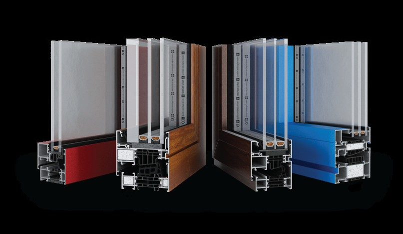 Aluminium profielen in verschillende kleuren en bouwdiepten